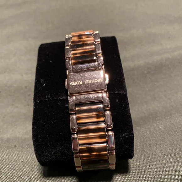 Michael Kors Rose Gold Women's Watch with Crystal Accents - Picture 2 of 2